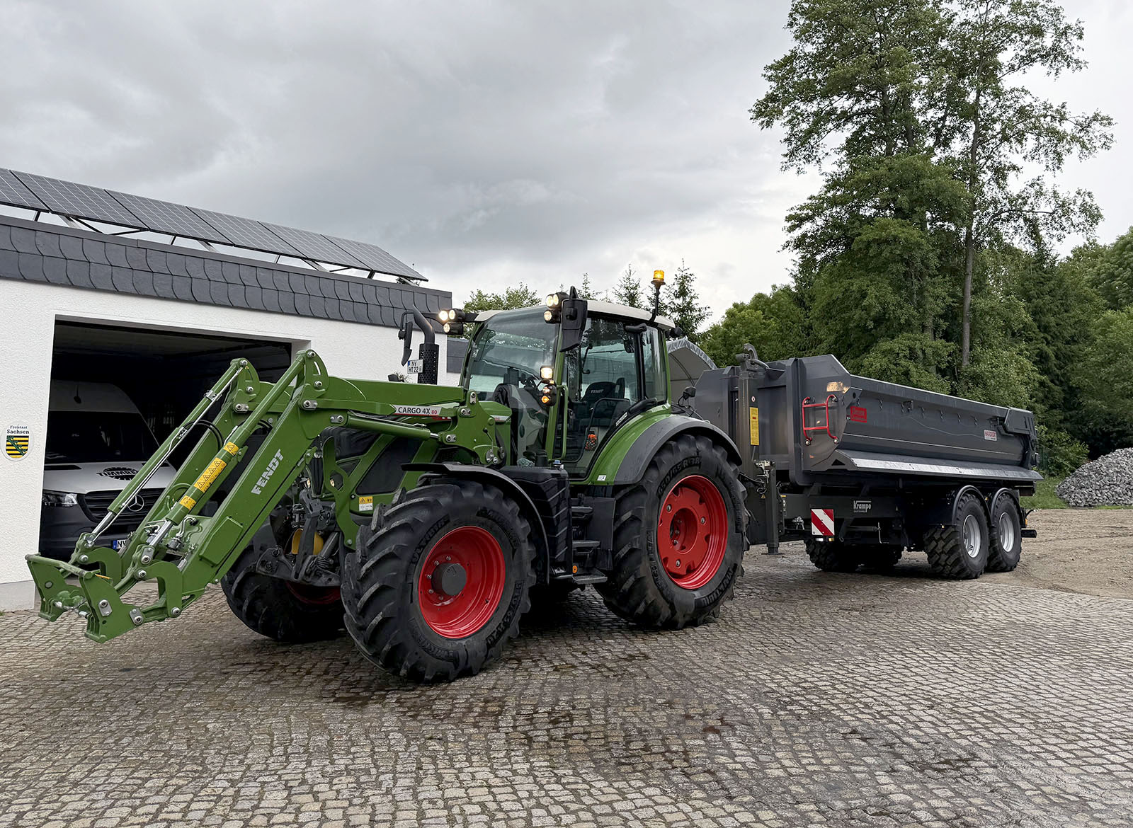 Innerbaustelllicher Transport